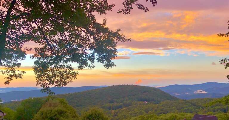 Take in the amazing sunsets