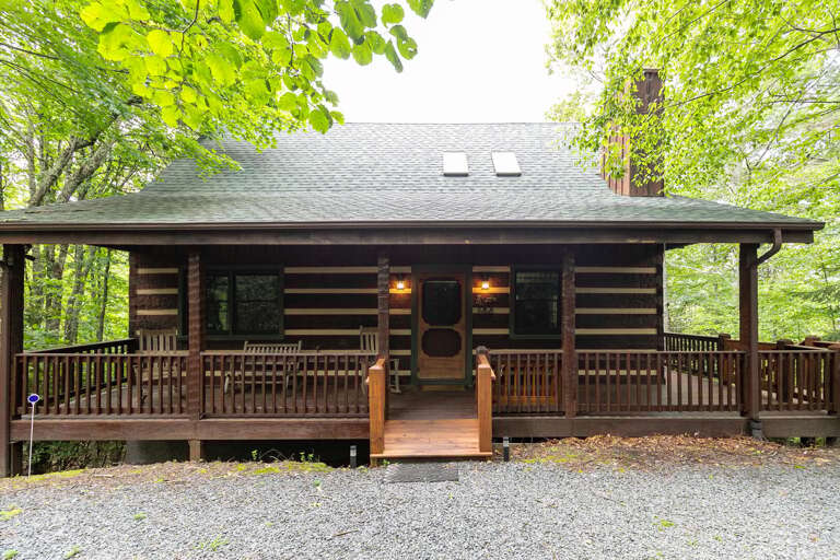 Seven Devils Log Cabin Rental