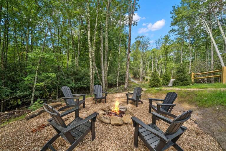 Blue skies and fire side warmth await you at Bull & Bear at Eagles Nest.