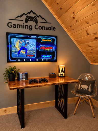 Play a few rounds on classic arcade games together!
