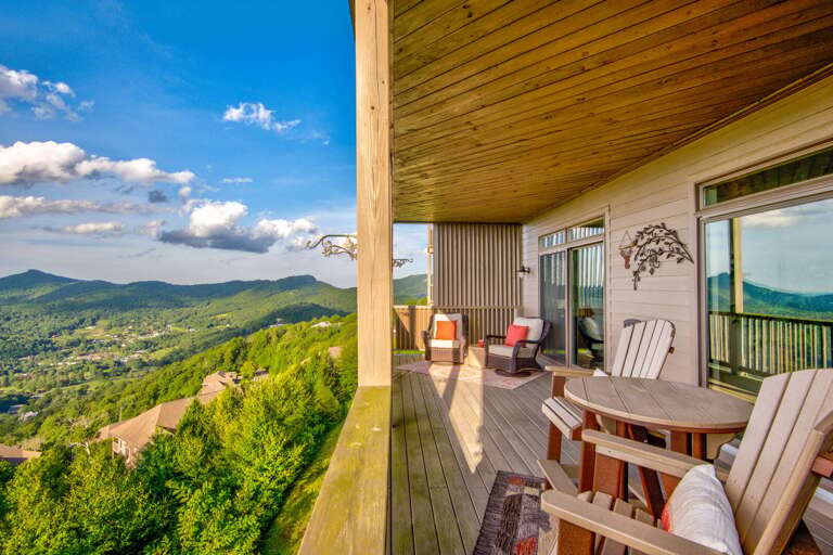 Kick back on the covered deck at Sweet Sugar Views At The Reserve II and soak in the rolling mountain scenery just outside your door.