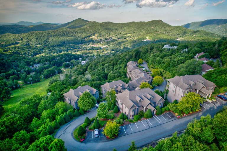 Perched on the slopes of Sugar Mountain, your getaway sits tucked among the trees with easy access to all the mountain has to offer.