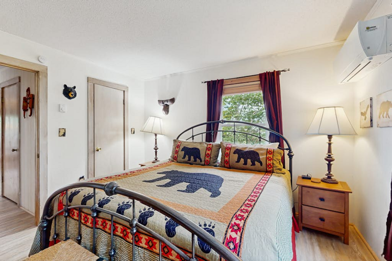 A fourth King bedroom on the lowest level