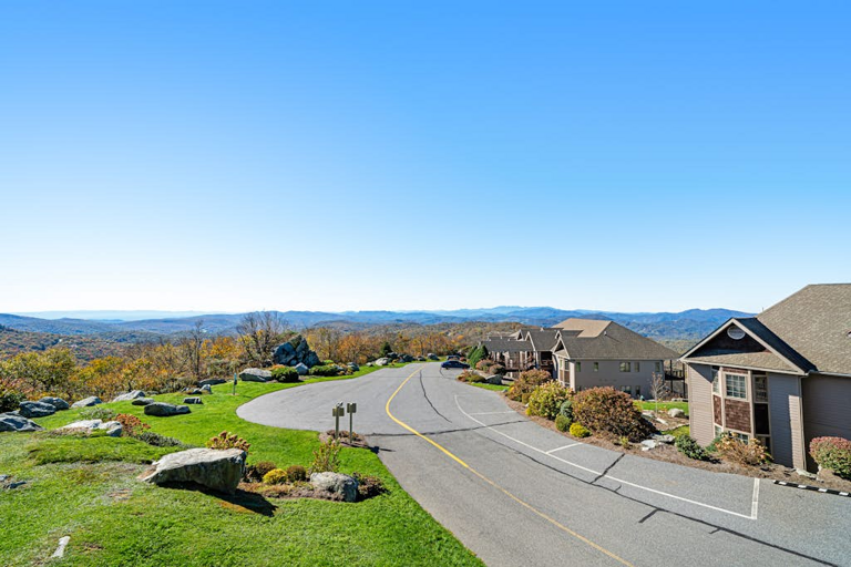 Enjoy the peaceful setting of The Reserve with layers of Blue Ridge scenery stretching into the distance.