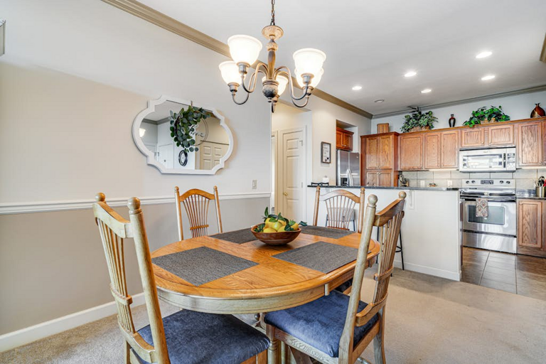 Gather around the dining table for everything from leisurely breakfasts to evening game nights.