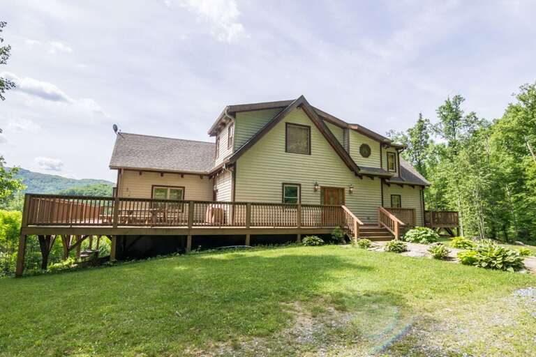 Driveway of the home