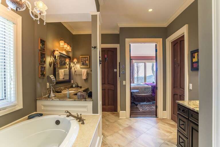 Master bathroom