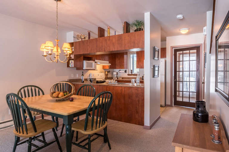 The Dining and Fully Equipped Kitchen Area area Available for all your Needs During your Stay