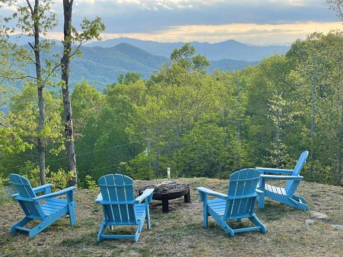 Fire pit with magnificent view Fire pit with magnificent view