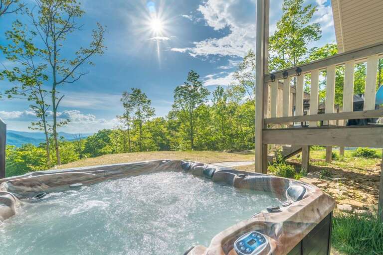 hot tub view hot tub view