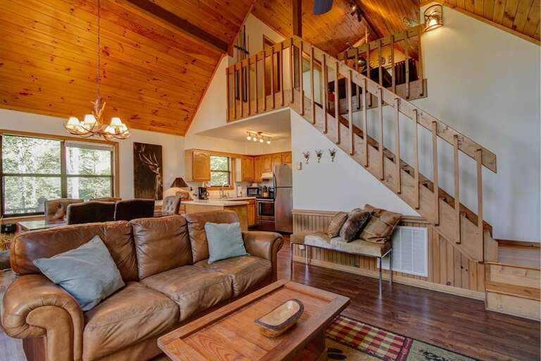 great room loft overhead
