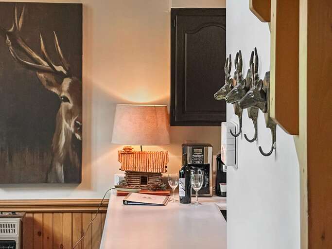 Twin Pines mountain decor