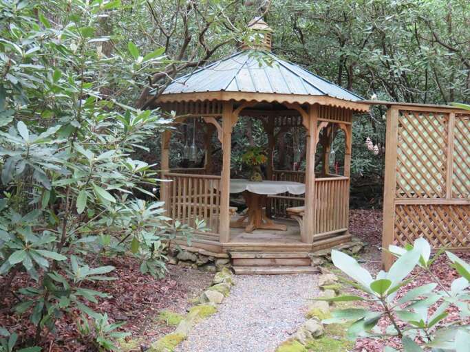 Creek side gazebo