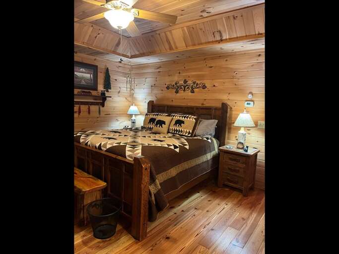 Master Bedroom with King Bed