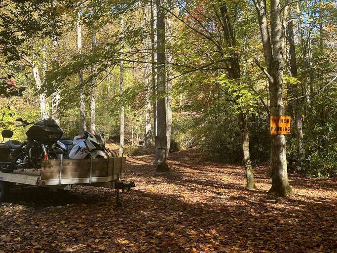 overflow parking The Pines