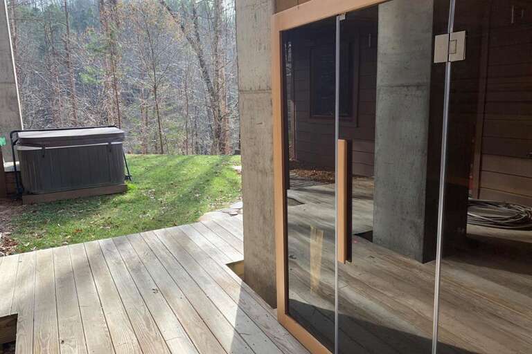 Sauna exterior Sauna exterior
