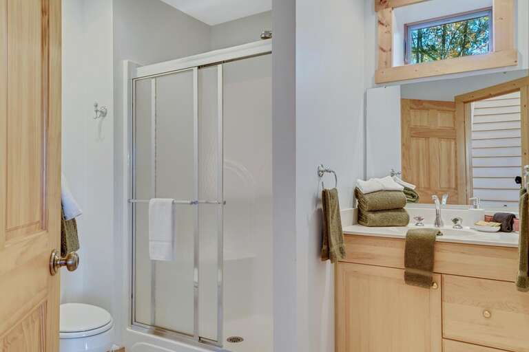 lower level shared bathroom lower level shared bathroom