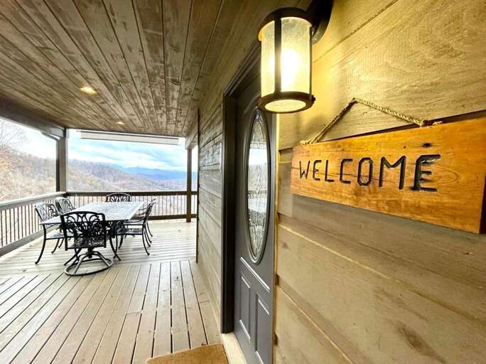 Welcome - Wraparound Deck  Welcome - Wraparound Deck