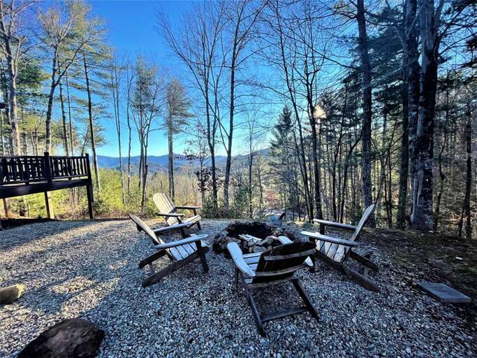 TTG - Fire Pit View - Winter TTG - Fire Pit View - Winter