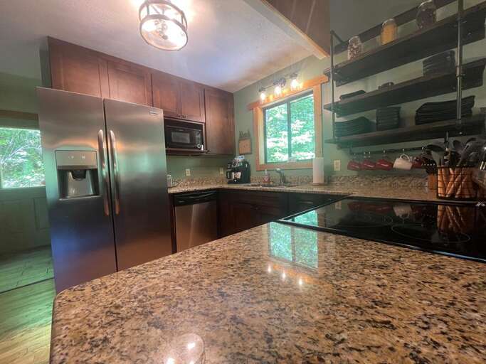 fully equipped kitchen