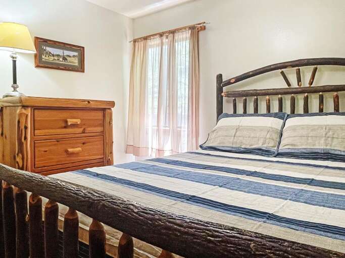 main level queen bedroom