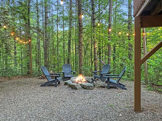 Bears Den fire pit wide