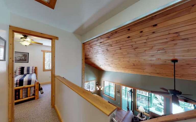 hall to second bedroom