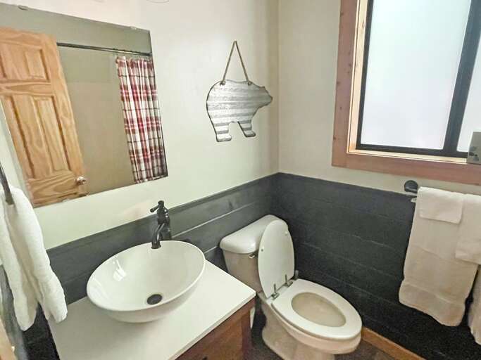main level bathroom