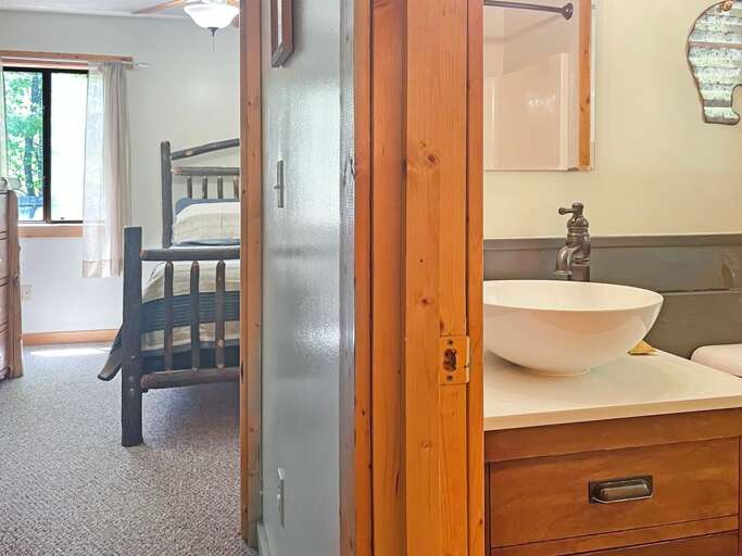 main level bath and bedroom main level bath and bedroom