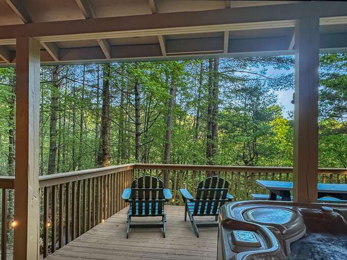 Bears Den hot tub deck 3 Bears Den hot tub deck 3