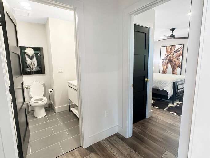 The Overlook - hall bath and bedroom #2