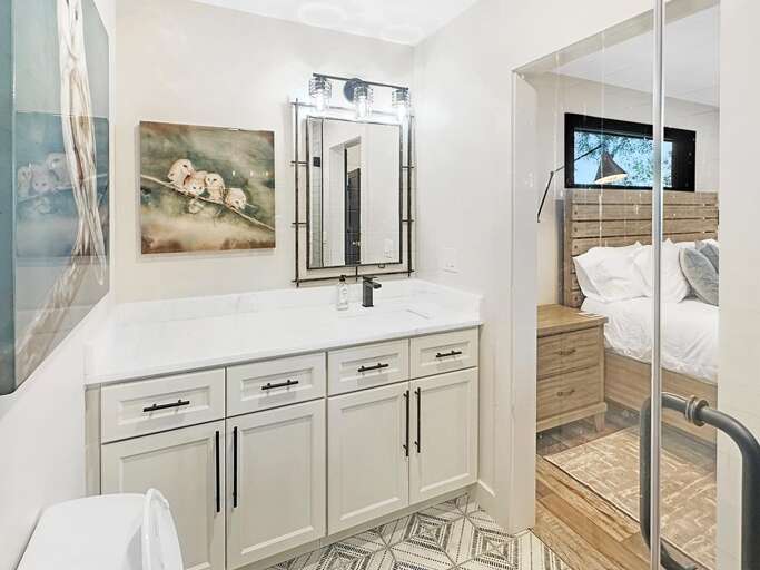 The Overlook - bathroom for bedroom #3