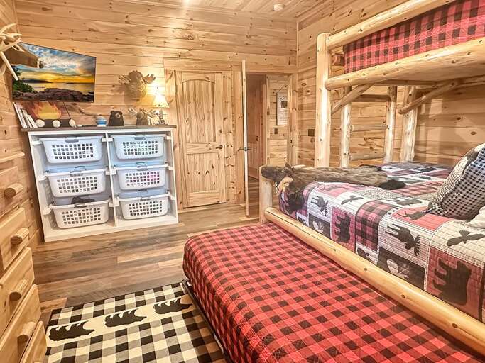 Bunk room with twin trundle extended 2