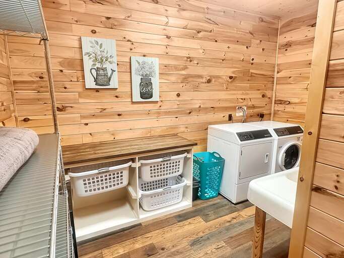 laundry room - lower level