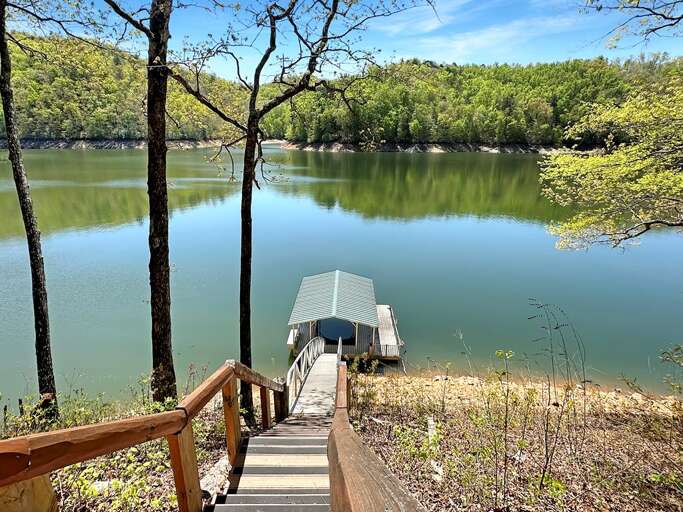 Mountain Ridge boat dock 3 April 2024