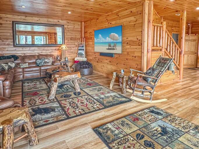 Mountain Ridge lower level family room 4