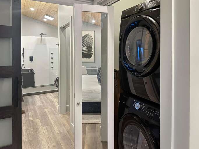 laundry area