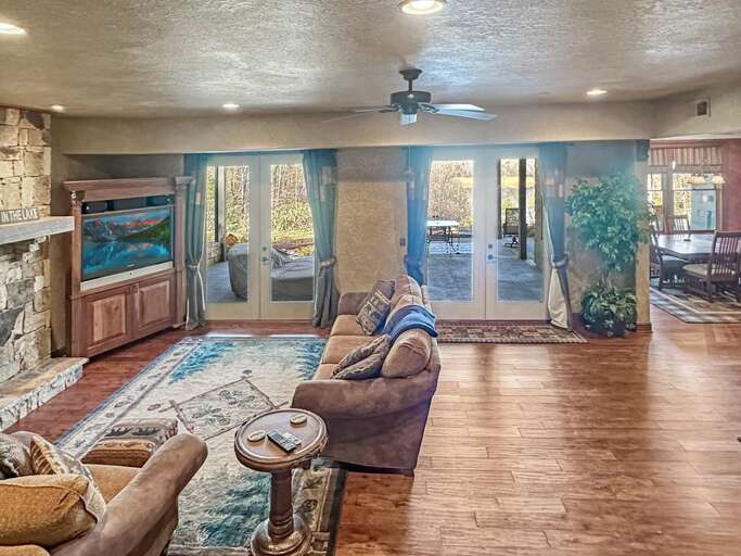 Trails End - lower level rec room 2 Trails End - lower level rec room 2