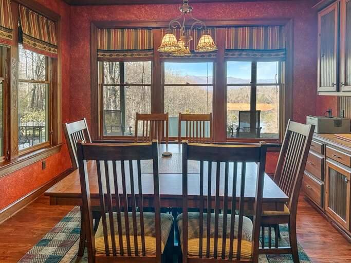 Trails End - lower level dining or game table Trails End - lower level dining or game table