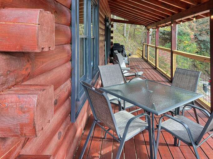 Covered Deck Seating Covered Deck Seating