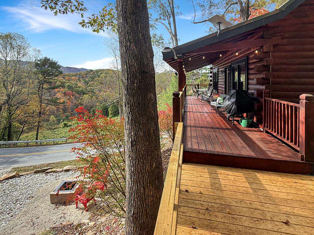 Covered Deck with View Covered Deck with View