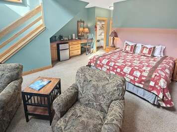 King Bedroom Suite with Kitchenette