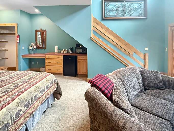 King Bedroom Suite with Kitchenette