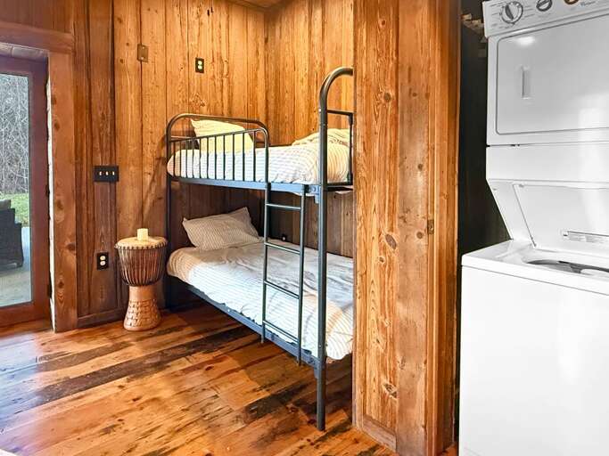 Bear Cove lower level twin bunks