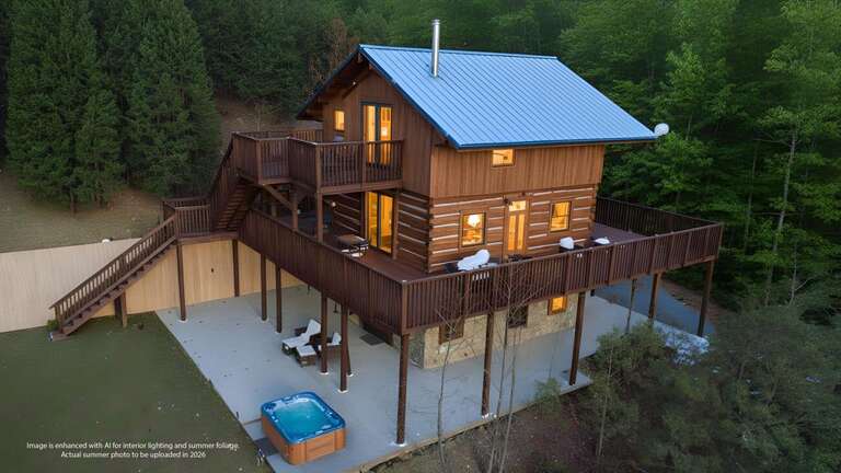 Bear Cove drone shot AI