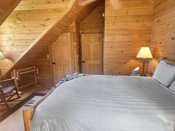 Endless Views - upper level right side queen bedroom