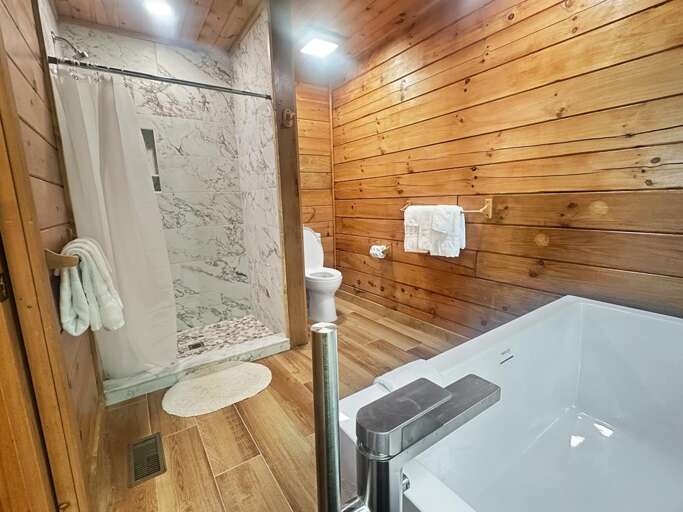 Endless Views - main level master bathroom 2