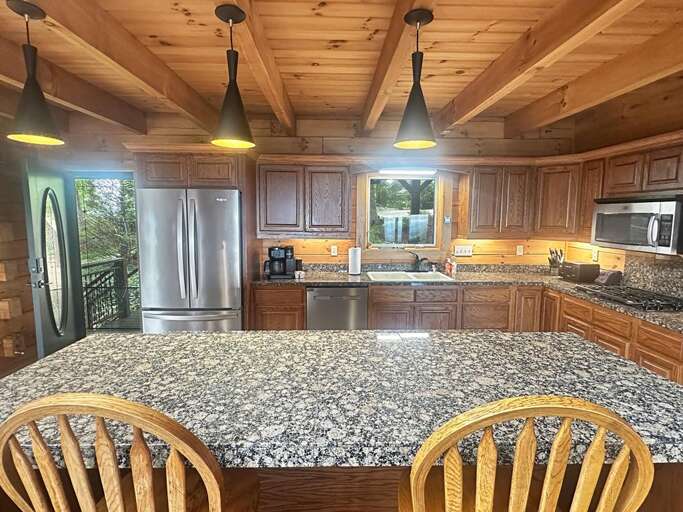 Endless Views - kitchen island