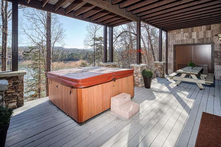 Hot Tub - Views of Fontana Lake