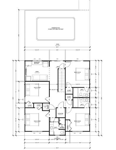 floor plan 1st level